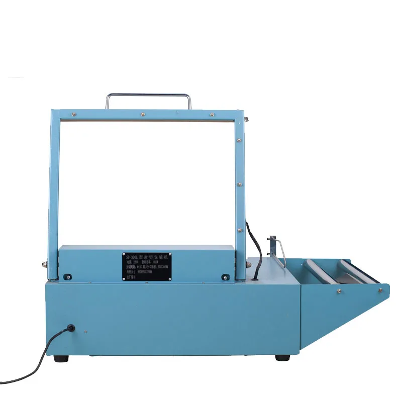 FQL-380 Shrink Film Packaging Sealing and Cutting Machine Electric Shrink Film Plastic Wrap Sealer L Sealing Packing Machine