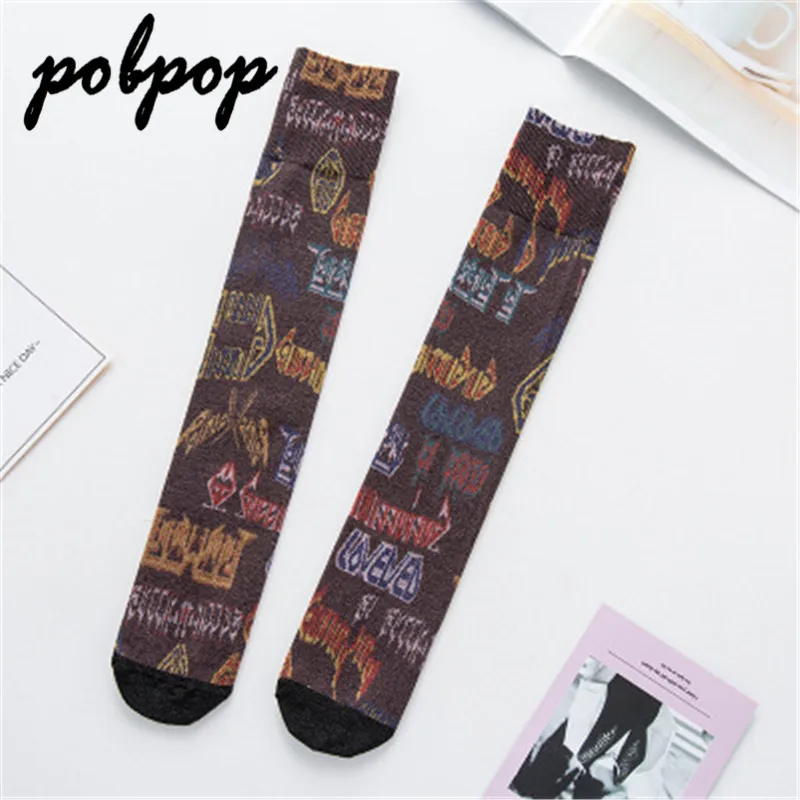 3D Fashion Street Socks Graffiti Style A wide range of styles to choose from Cotton Material Good Quality Trends | Женская одежда