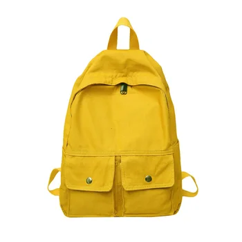 

1PCS Art Canvas Backpack NEW Simple and Versatile Women's Backpack Bag Student Travel Bag Backpack