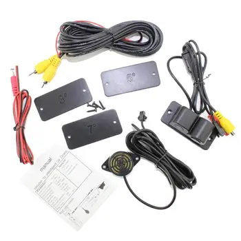 

170 Viewing Angle HD Waterproof Car Rear View Camera with Radar Parking Sensor Wonderful5.03/30%