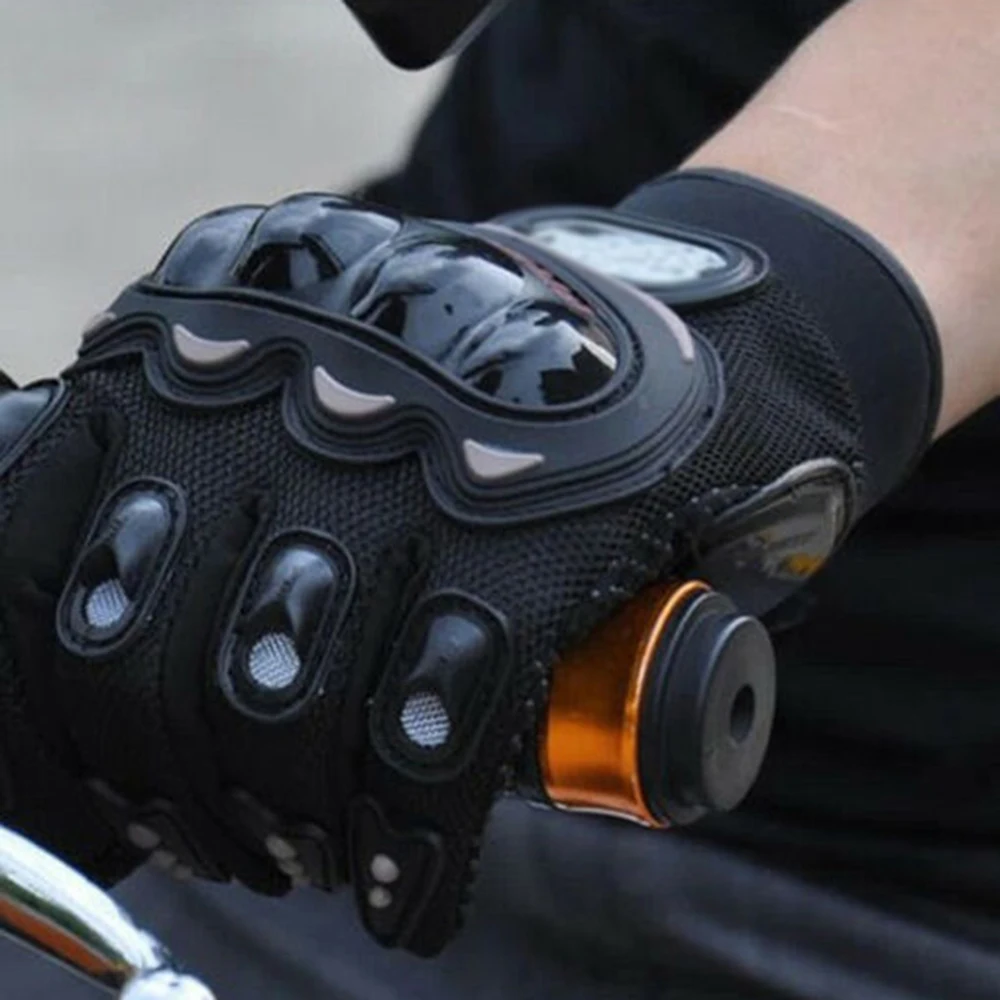 M/L/XL/XXL мужские перчатки для мотогонок с полным пальцем безопасные дышащие мотоциклетные перчатки красные/синие/Черные Аксессуары для мотора