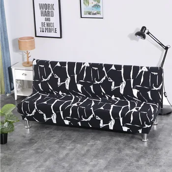 

All-inclusive Folding Sofa Bed Cover Tight Wrap Sofa Towel tCouch Cover Without Armrest house de canap cubre sofa