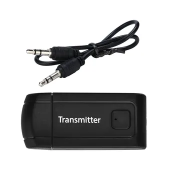 

Wireless Bluetooth 4.0 Transmitter Stereo Audio Music Adapter For Tv Phone Pc Y1x2 With 3.5mm Audio Cable #YL1