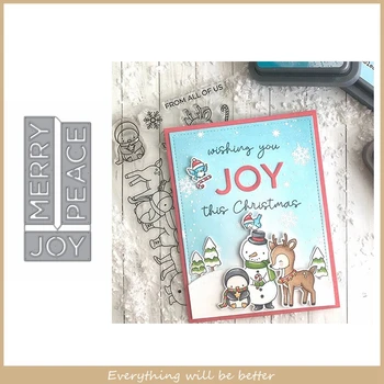 

Merry Joy Christmas Peace Letter Words Alphabet Metal Cutting Dies Make Cards For Scrapbook Craft New Stencils 2020 Die Cut Hot