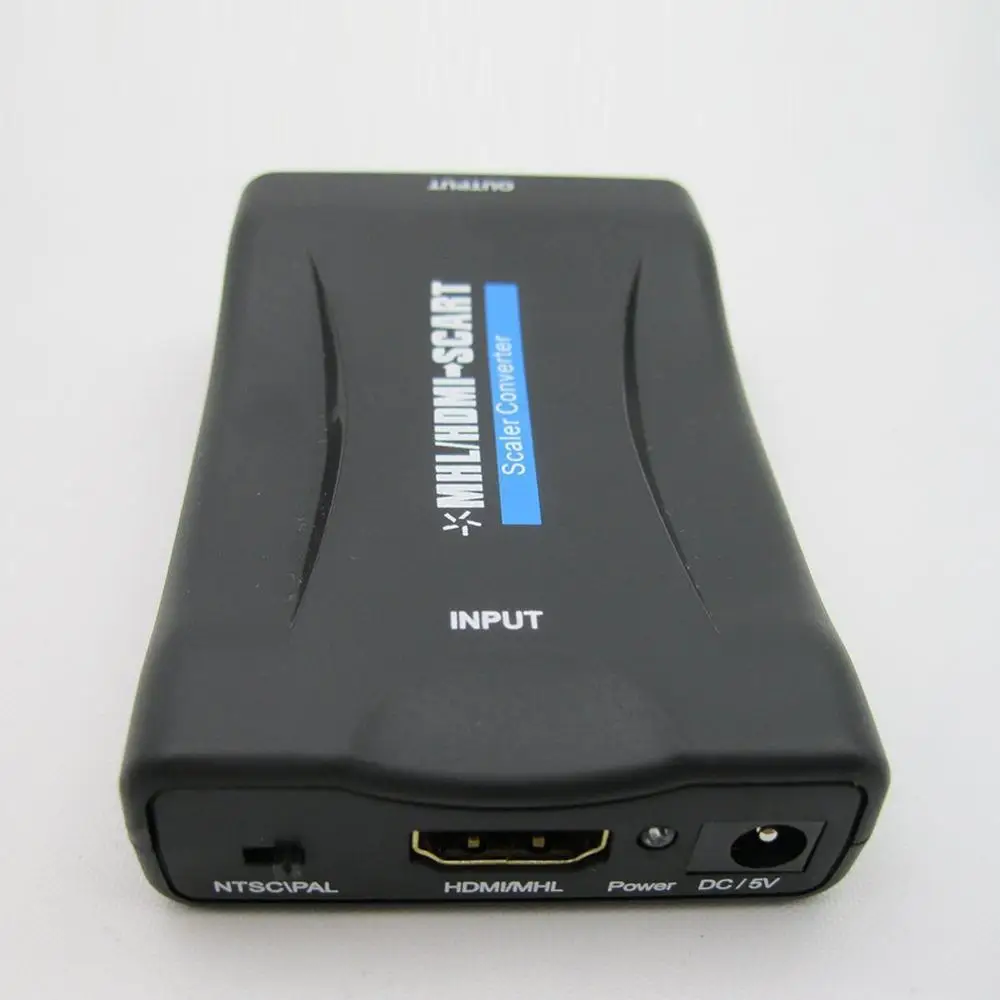 1080P Переходник HDMI-scart видео конвертер для HDTV Sky Box STB из scart в HDMI аудио адаптер для смартфона HD tv DVD Самый, HDMI кабель