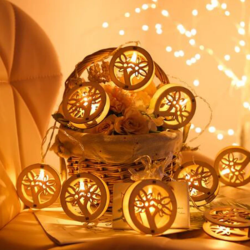 Led Light String Fairy String Decorative Lights Battery Operated Wedding Christmas Outdoor Patio Garland On Batteries