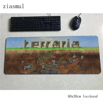 

terraria padmouse 80x30cm gaming mousepad game Domineering large mouse pad gamer computer desk Beautiful mat notbook mousemat pc