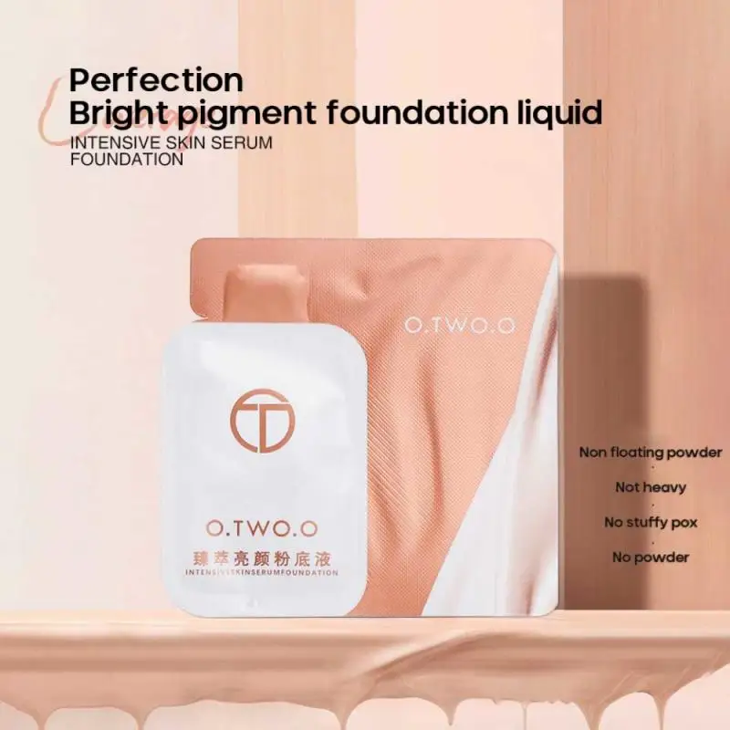 

4pcs Concealer Head Air Cushion Long Lasting Moisturizing Liquid Foundation CC Cream Brighten Skin Waterproof Makeup TSLM1