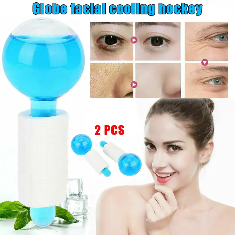 2 Chiếc Massage Mặt Quả Cầu Khúc Côn Cầu Trên Băng Năng Lượng Quả Cầu Pha  Lê Làm Lạnh Làm Đẹp Đá Quả Cầu Dụng Cụ Massage Máy Mát Xa Cổ| | - AliExpress