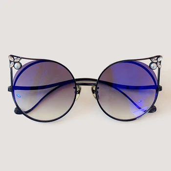 

2020 Fashion Vintage Round Sunglasses Women Luxury Retro Eyewear Ladies UV400 High Quality Glasses Female Gafas De Sol Mujer