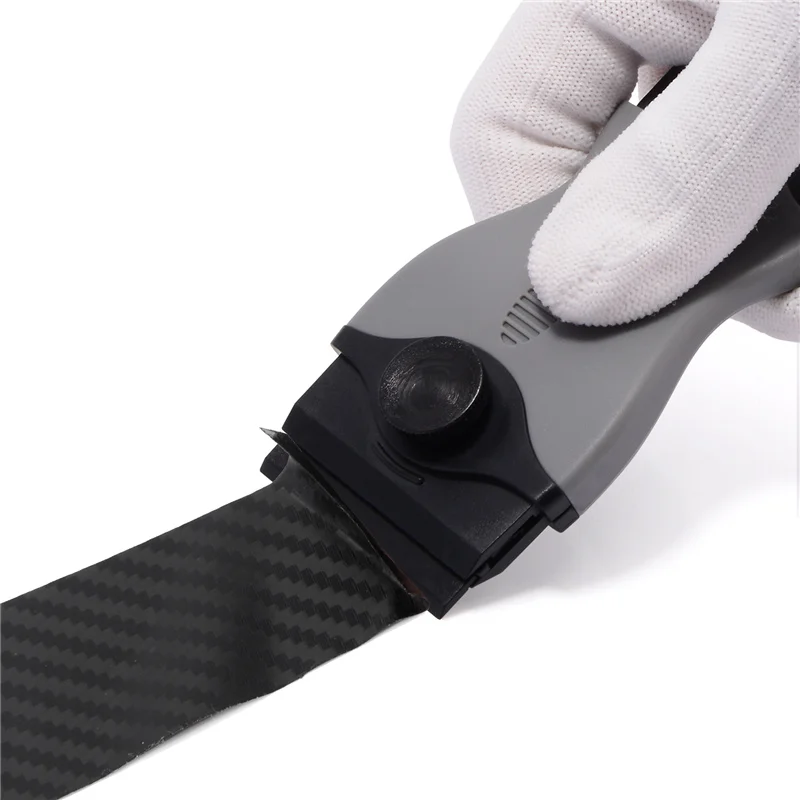 10PCS/100PCS Car Wash Cleaning Tool Razor Scraper Black Blade Vinyl Wrap Ceramic Glass Window Tint Clean Shovel Sticker Remover
