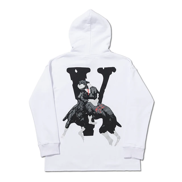 VLONE Dog Fighting Hoodies100% Cotton 4