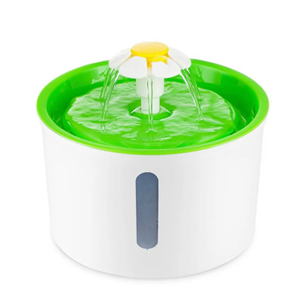 

Automatic Cat Dog Pet Water Fountain Pet Bowl Cat Drinking Flower Water Dispenser Petsafe Drink with Filters Pet Water Fountain
