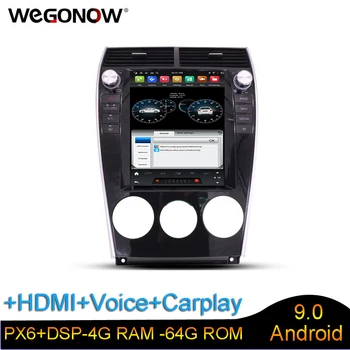 

DSP IPS HDMI PX6 Carplay voice control Tesla 9.7" Android 9.0 4GB 64GB auto radio GPS navi BT5.0 For Mazda 6 2002-2014 2015