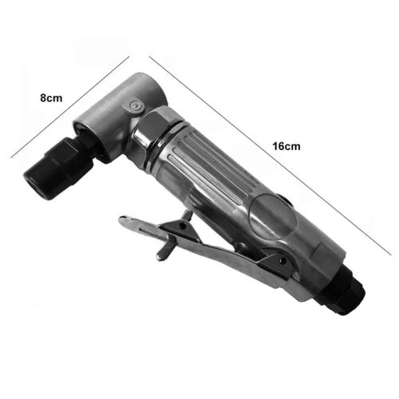 

1/4 Inch Air Angle Die Grinder 90 Degree Pneumatic Grinding Machine Set Durable Tool Parts Accessories