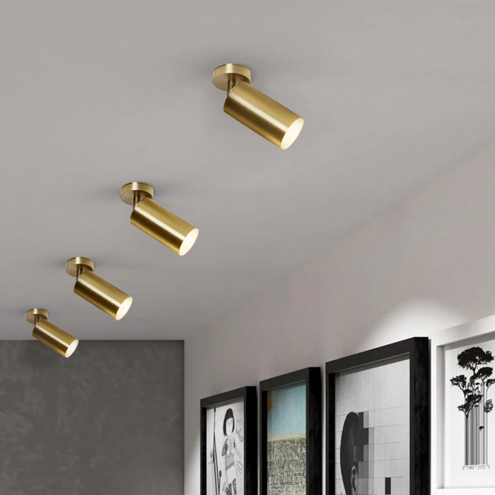 AC 85-265V Aluminum Alloy LED Track Light Spotlight Hotel Club Bar Ceiling Lamp Hot Sale