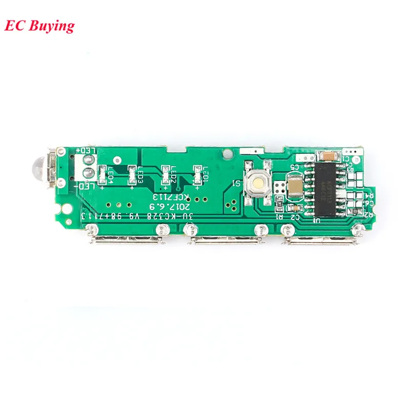 3 USB 3 В до 5 В 2 а модуль контроллера зарядного устройства для мобильного внешнего аккумулятора Повышающий Модуль питания литиевая батарея зарядное устройство (art.: 3a376cbde5d) - 3a376cbde5d