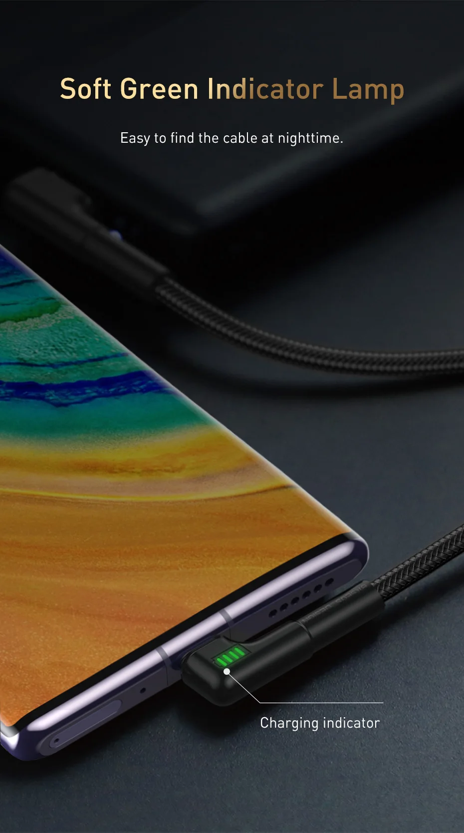 Baseus usb type C кабель QC3.0 3A провод для быстрого заряда для huawei Mate30 P30 Pro Xiaomi зарядное устройство провод USB-C type-C кабель для передачи данных
