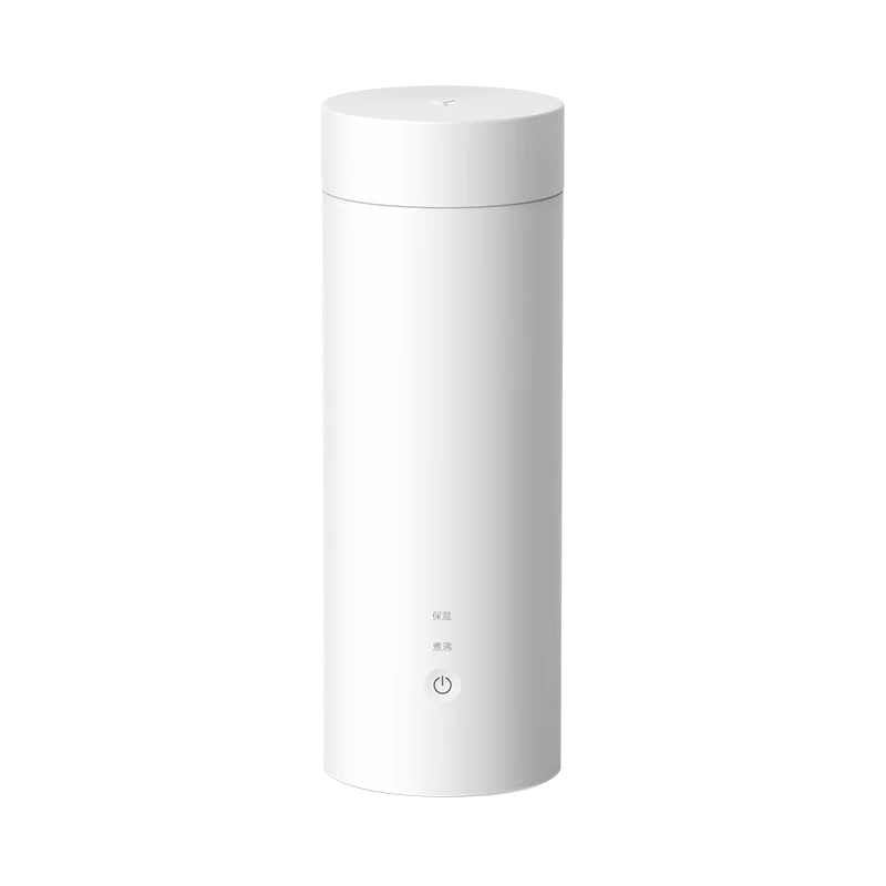Xiaomi Viomi, электрическая чашка, портативная, 400 мл, бутылка, 304 нержавеющая сталь, чашка для чая, кофе, молока, порошка, дорожный чайник, Термокружка - Цвет: Белый