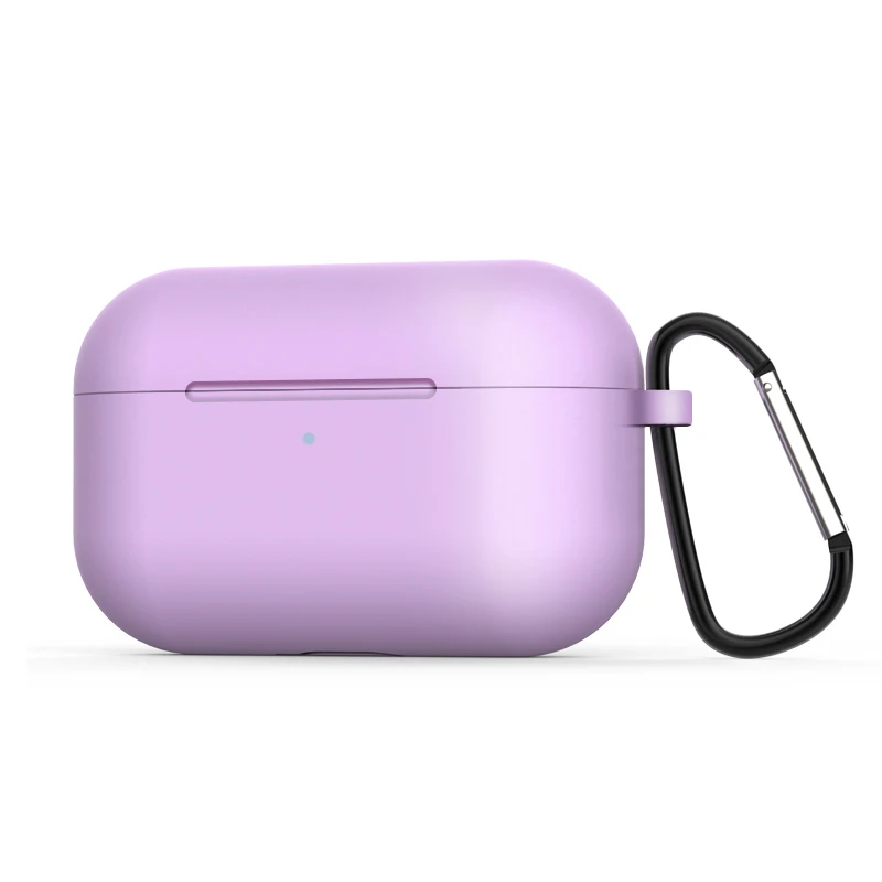 Мягкий силиконовый чехол из ТПУ для Apple Airpods Pro 3 поколения, защитный чехол для Airpod Pro, чехол для AirpodsPro, чехол s - Цвет: purple with ring