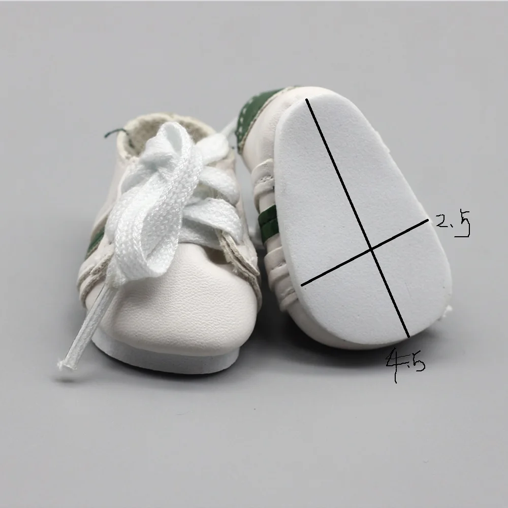 Новое поступление; спортивная обувь; кожаная обувь для 1" кукол EXO Dolls Sandle; кроссовки; 4,5*2,7 см; модная мини-игрушка; BJD обувь
