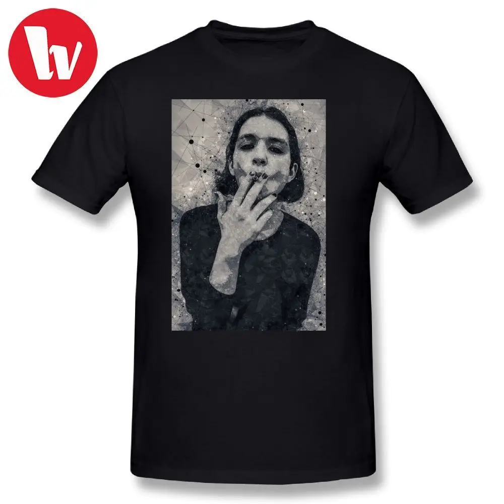 

Placebo T Shirt Brian Molko Placebo Geometric Art T-Shirt Men 3d Print Summer T Shirts Streetwear Oversized Music Tee Shirt 2018