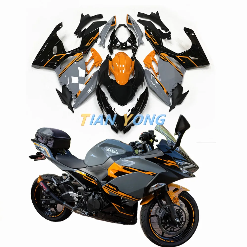 

Комплект полосатых обтекателей для мотоцикла, подходит для Ninja400, 18, 19, 20, для Kawasaki Ninja 400, 2018-2020, Обтекатели для кузова