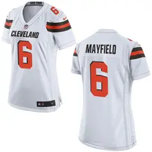 Женская белая майка Baker Mayfield