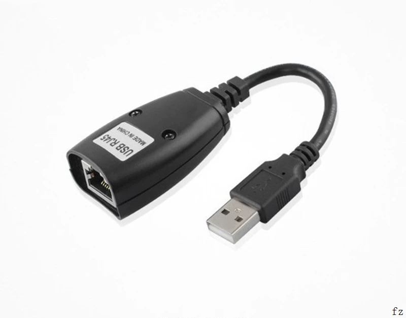 50 наборов 2 шт./компл. Универсальный USB UTP расширитель адаптер Over Single RJ45 Ethernet-кабель для сети Ethernet Wi Fi ретранслятор кабель