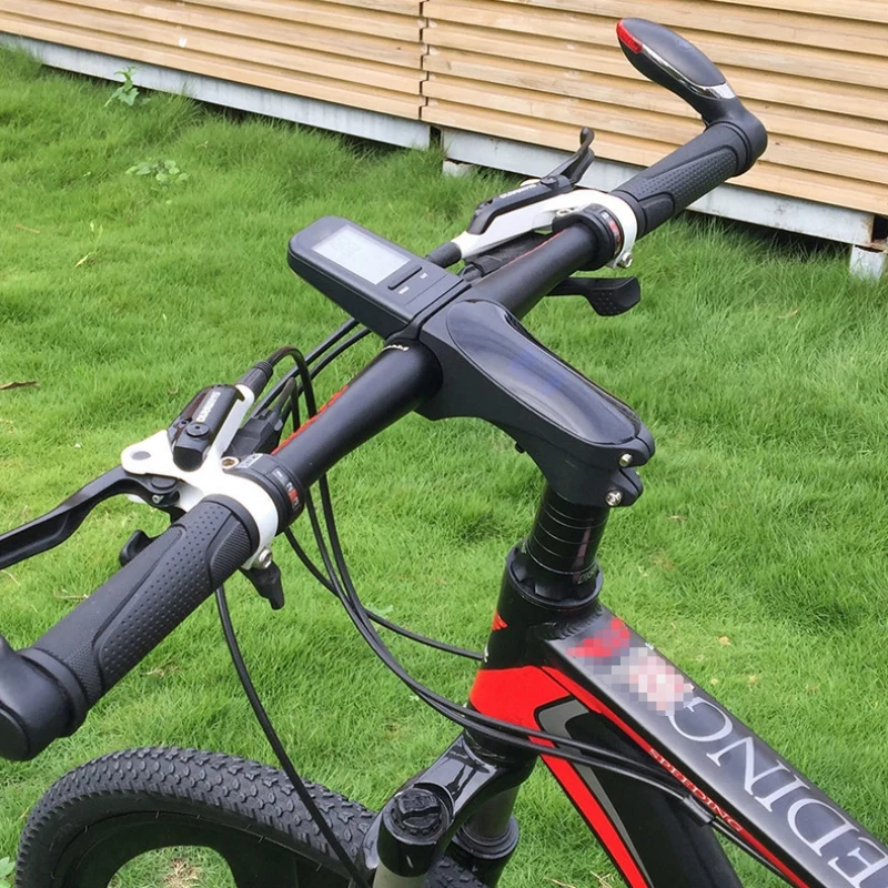 Велосипедный компьютер, светящийся MTB дорожный стержень со спидометром, большой ЖК-экран, беспроводной Велосипедный секундомер 1