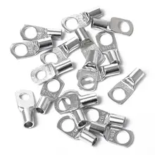 36/82/80 шт. отверстие под болт кабель из луженой меди наконечники Батарея набор зажимов провода клемм соединитель для Морская Лодка Корабль автомобиля