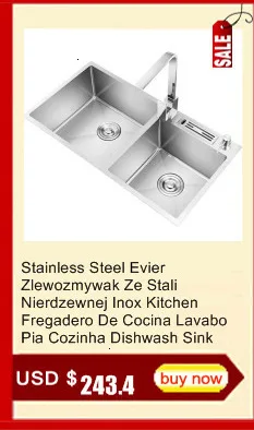 Lavandino Cucina Tarjas Para Cocina Evier De Cuisine Stainless Steel Kitchen Cuba Pia Cozinha Fregadero Lavabo Dishwash Sink