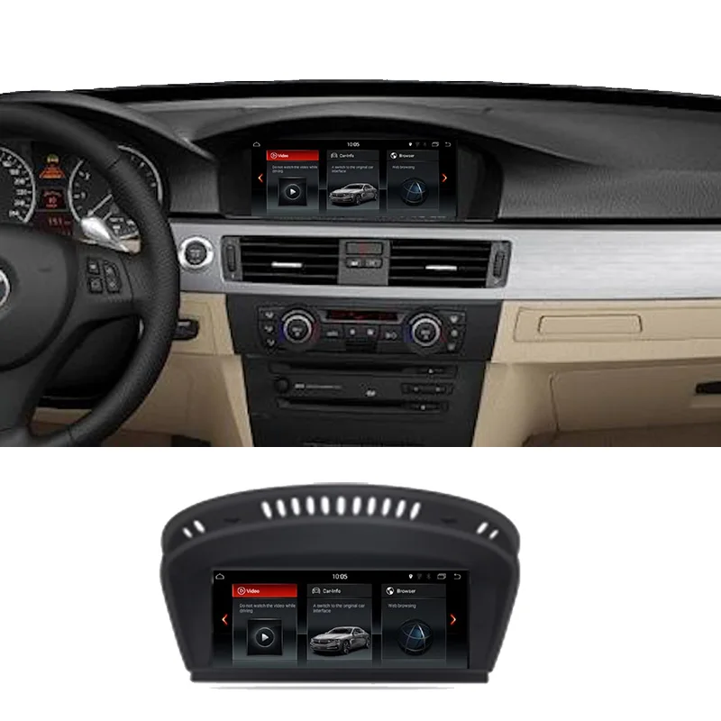 Liandlee Car Multimedia GPS Audio Radio Stereo For BMW E90 E91 E92 2004~2013 CarPlay TPMS For CIC SystemNavigation NAVI