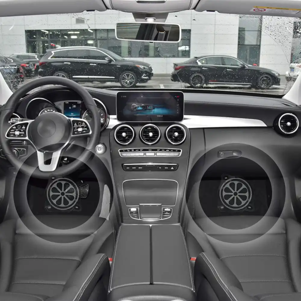 mercedes e350 subwoofer