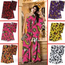 Стрейч атласная шелковая ткань Африканская мягкая восковая ткань с принтом 4 ярда audel 2 ярда головной платок шифон имитация Анкара батик ткань 072804