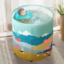 Детская одежда для плавания баррель Бытовая Складная детская Ванна бочка Детская ванна бочка детский бассейн Ванна бочка