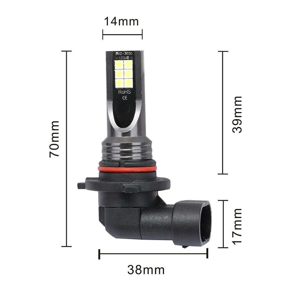 New Pair H7 H11 9005 9006 CSP Fog LED Headlight Bulb 110W 20000LM 6000K White Auto Head Lamp for Car Lighting