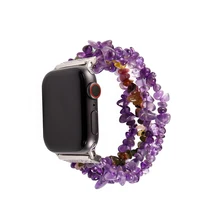 Purple Crystal Bracelet for Iwatch 5 4 Band 44mm 40mm Lightweight Comfort Band for Apple Watch 3 2 1 Strap 40mm 44mm Accessories