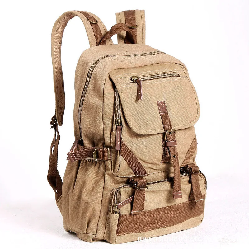 

Virginland Canvas Bag Travel Bag 493 Backpack Recruitment Canvas Men's Bag Washing Retro