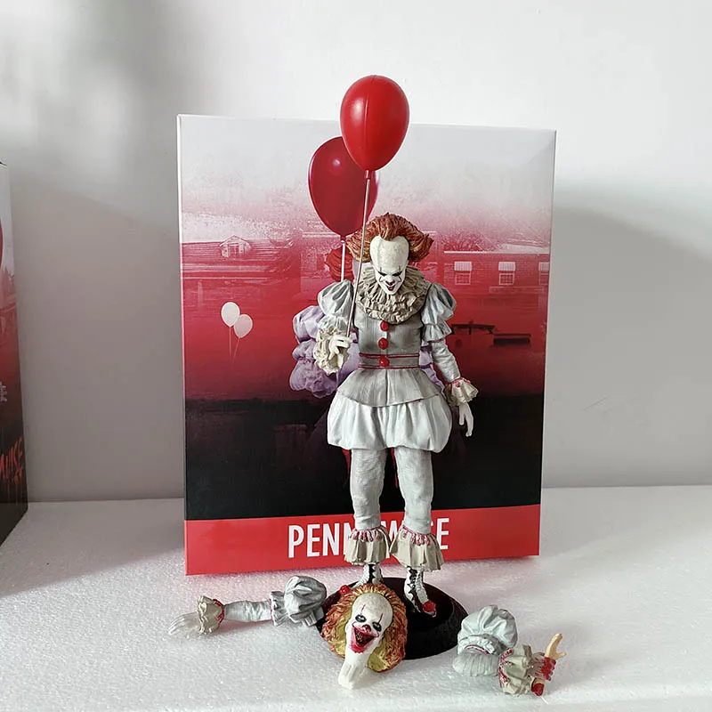 20 см 8 дюймов это Pennywise Джокер Стивен Кинг железная студия фигурка игрушка кукла ужас подарок на Хэллоуин Рождество