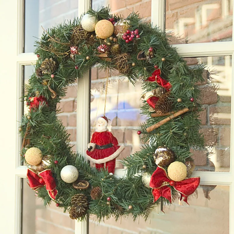 Christmas Star Garland Wreaths Xmas Tree Hanging Ornaments Wedding Home Decor 