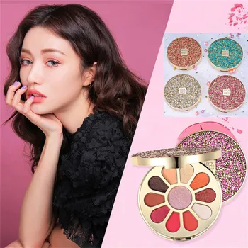 

Eyeshadow palletei Easy to Wearfull professional 10 Colors Eye Shadow Highlight Face Eyeshadow Highlighter Powder Makeup Y801
