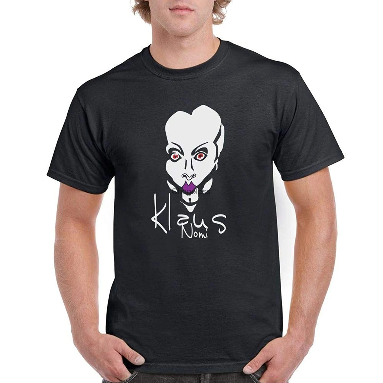 Женские футболки с графикой Klaus Nomi M16 | Мужская одежда