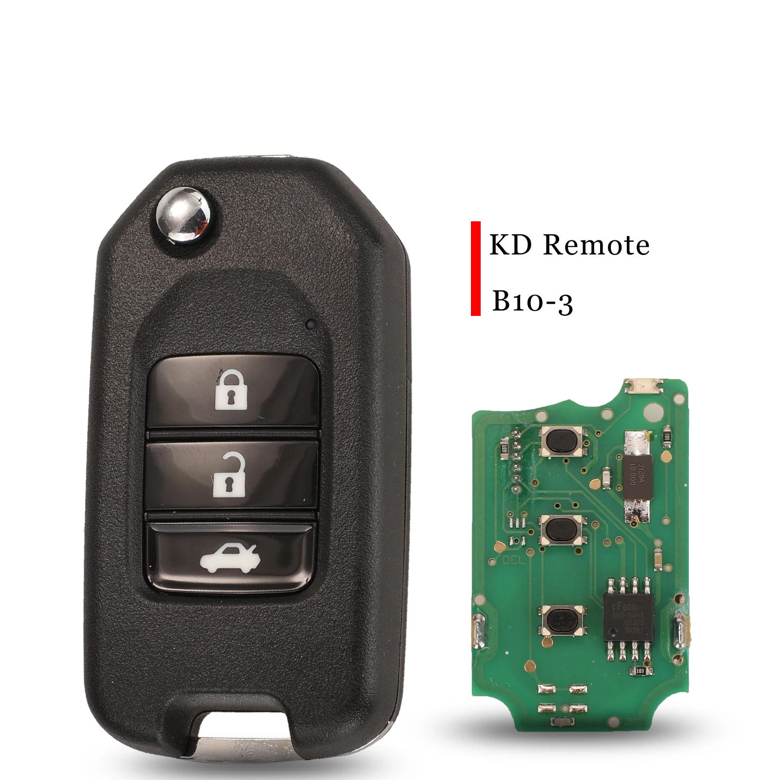 jingyuqin 5pcs Universal Remote Control Car Key B10 3 B Series For