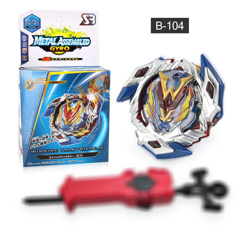 Bey Battle Blade Boy Toy Blade Burst GT Gyro Launcher, рождественский подарок, детские игрушки, набор, вращающиеся топы, тупи, металл, Fusion Evolution - Цвет: B-104