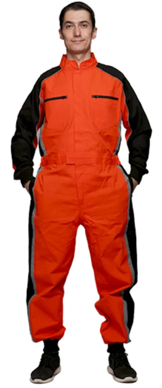 Work Overalls men women work clothes dust-proof retardant clothing jumpsuit factory welding suit anti-static coveralls Rescuers - Цвет: Оранжевый