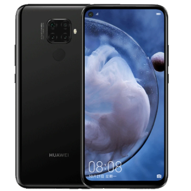 HUAWEI nova 5z сотовый телефон 4000 мАч kirin 810 задний 48,0 МП AI 4 съемка спереди 32 млн портрет Супер Ночной вид Google
