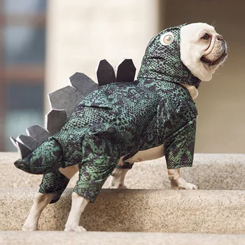 

Halloween Pet Clothe Dinosaur Transformed Cat Dog Coat Clothes Pet Coat Pets Clothes Jacket For Dog
