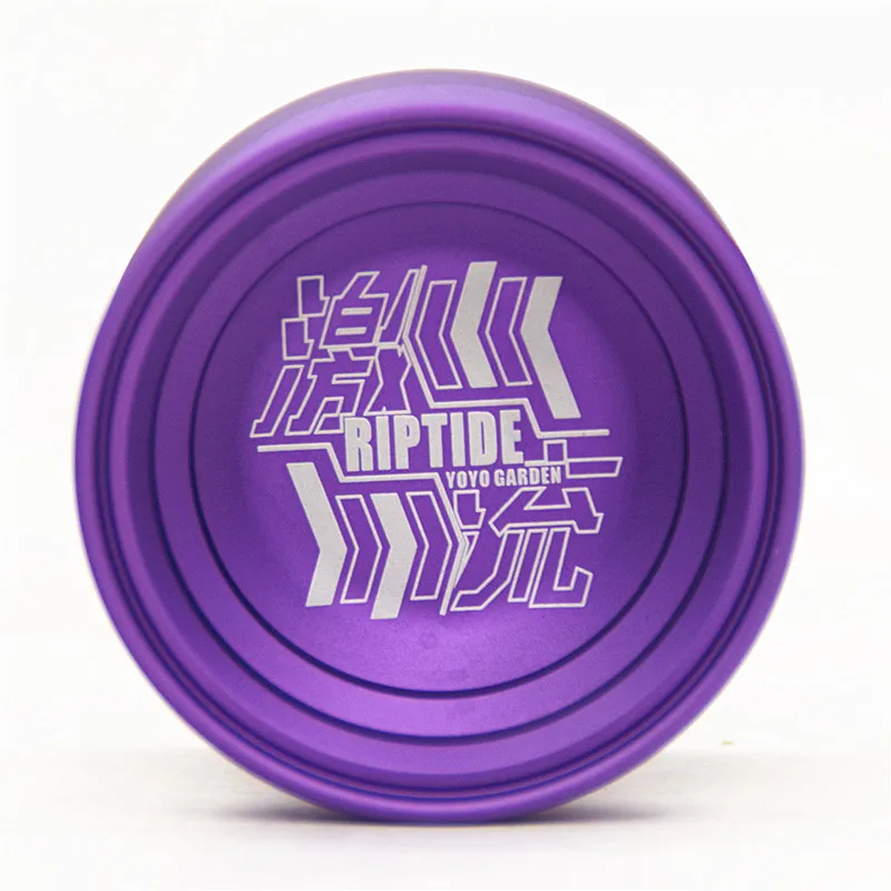 Новое поступление yoyo сад Riptide yoyo металлическая пластина профессиональная 1A 3A 5A yoyo соревнование новая технология yoyo - Цвет: purple