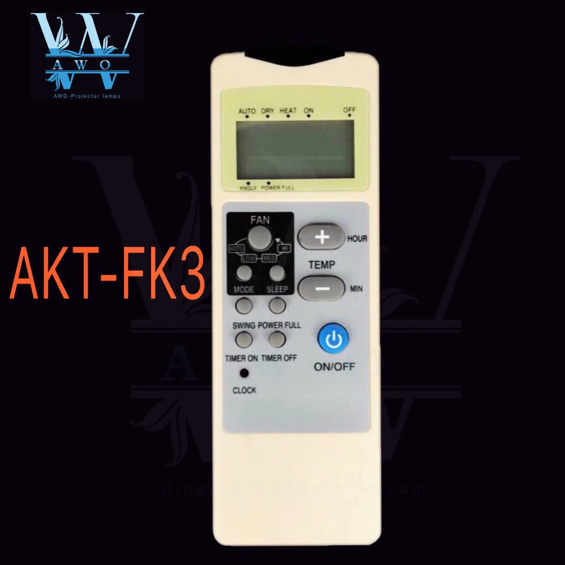 

AWO New Replacement AC Remote Control For Funiki Air Conditioner AKT-FK3 TESTED Wholesale